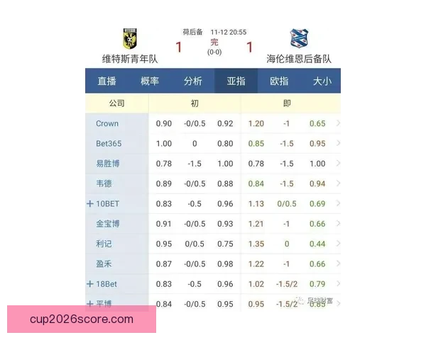 足球竞猜赔率分析与投注技巧探讨，助你精准预测赛事结果